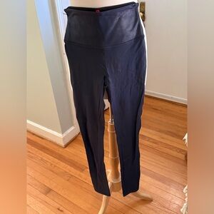 SPANX Navy Leggings- medium